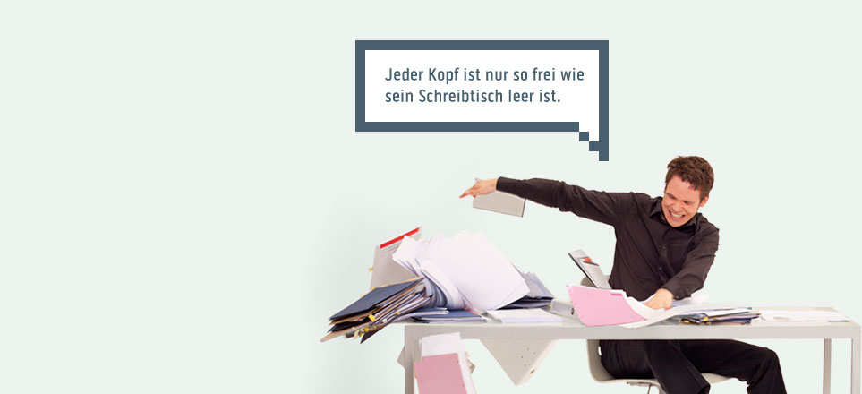 Capture This! weil man für einen vollen Kopf einen leeren Tisch braucht.